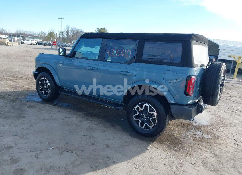 Photo 3 of 2022 Ford Bronco OUTER BANKS (VIN 1FMDE5DH0NLB77892)