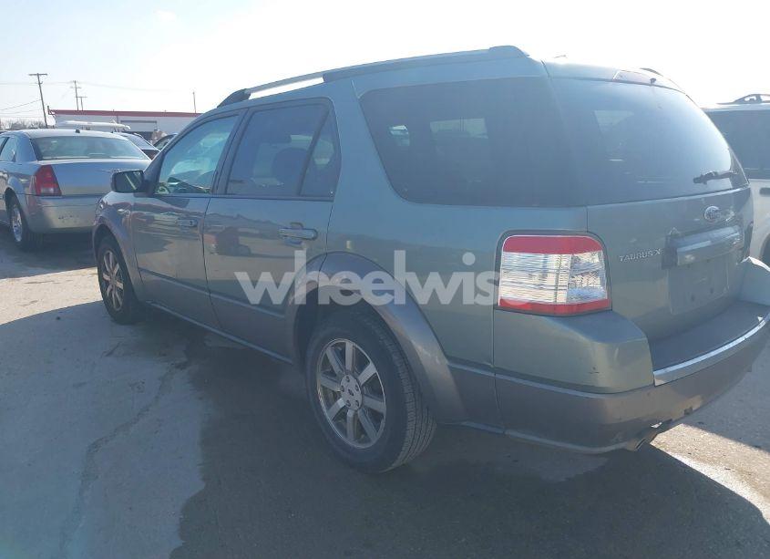 Photo 3 of 2008 Ford Taurus X SEL (VIN 1FMDK02W58GA20921)