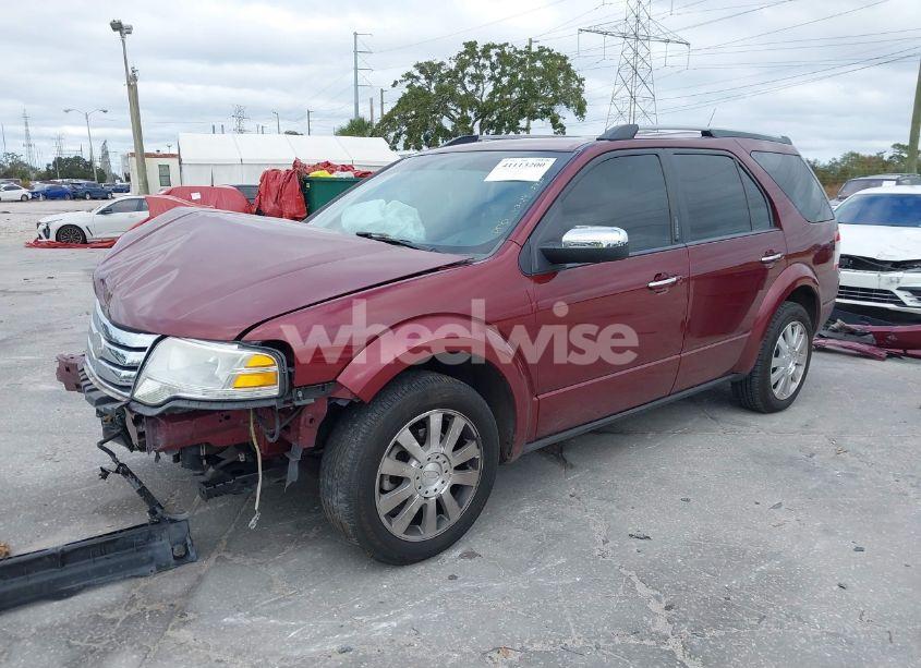 Photo 2 of 2008 Ford Taurus X LIMITED (VIN 1FMDK03W38GA35433)