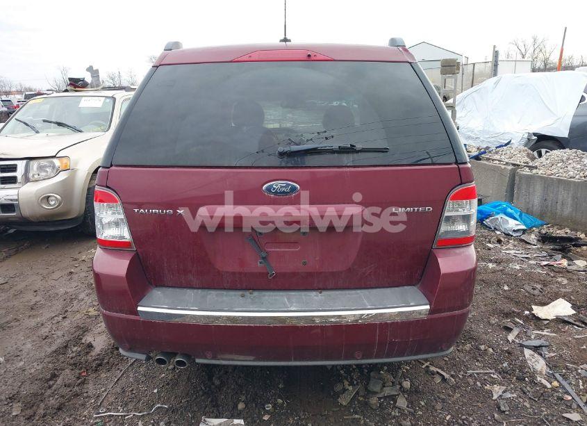 Photo 15 of 2008 Ford Taurus X LIMITED (VIN 1FMDK03W58GA36695)