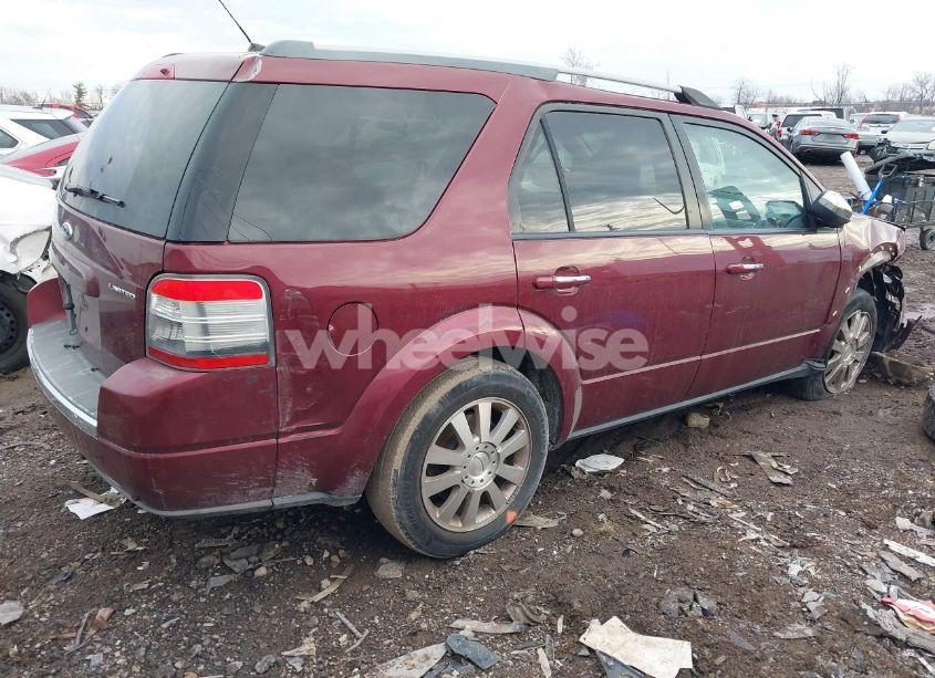 Photo 4 of 2008 Ford Taurus X LIMITED (VIN 1FMDK03W58GA36695)