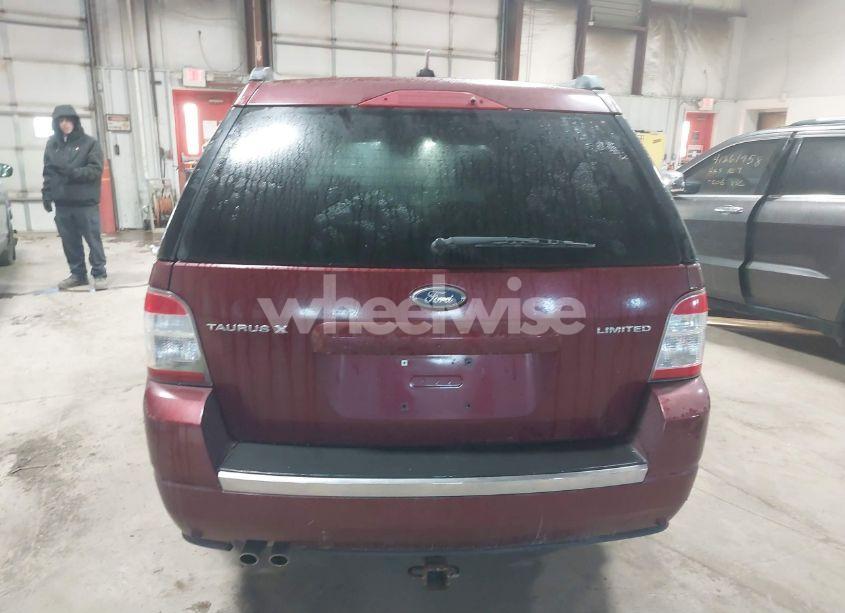 Photo 17 of 2008 Ford Taurus X LIMITED (VIN 1FMDK03W68GA14642)