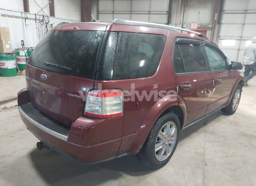 Photo 4 of 2008 Ford Taurus X LIMITED (VIN 1FMDK03W68GA14642)