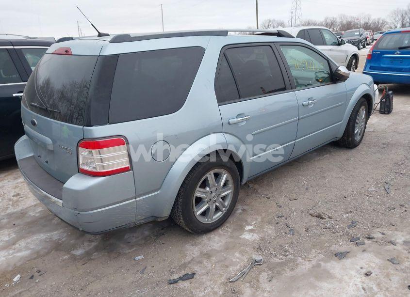 Photo 4 of 2008 Ford Taurus X LIMITED (VIN 1FMDK06W18GA05794)