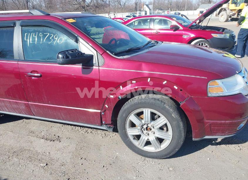 Photo 6 of 2008 Ford Taurus X LIMITED (VIN 1FMDK06W38GA10186)