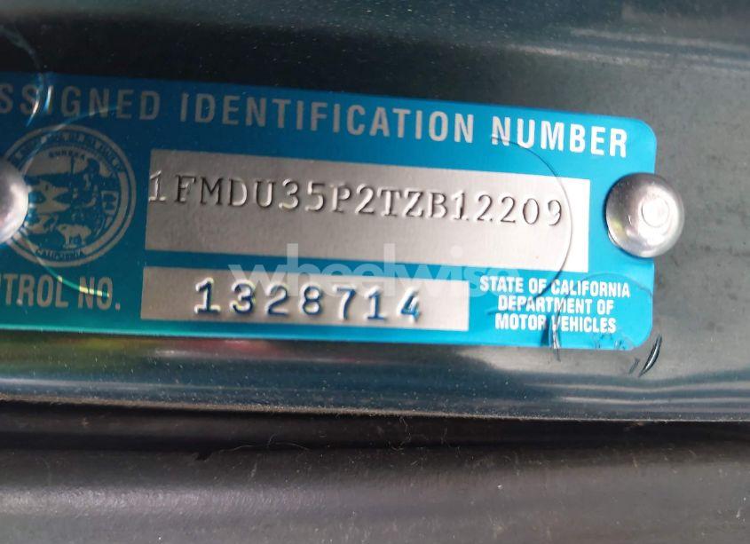 Photo 9 of 1996 Ford Explorer (VIN 1FMDU35P2TZB12209)