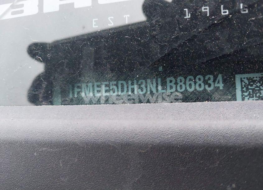 Photo 9 of 2022 Ford Bronco BADLANDS (VIN 1FMEE5DH3NLB86834)