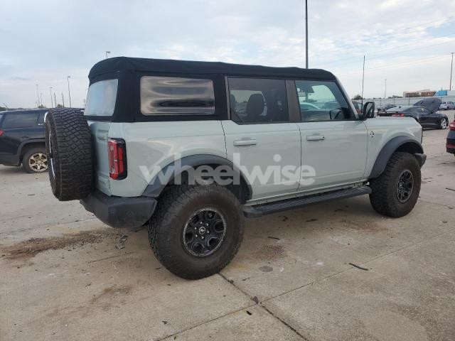 Photo 4 of 2021 FORD BRONCO BASE N/A (VIN 1FMEE5DP1MLA86754)