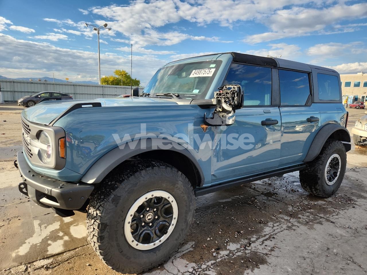 2022 FORD BRONCO BASE N/A (VIN 1FMEE5DP4NLB36869) main photo