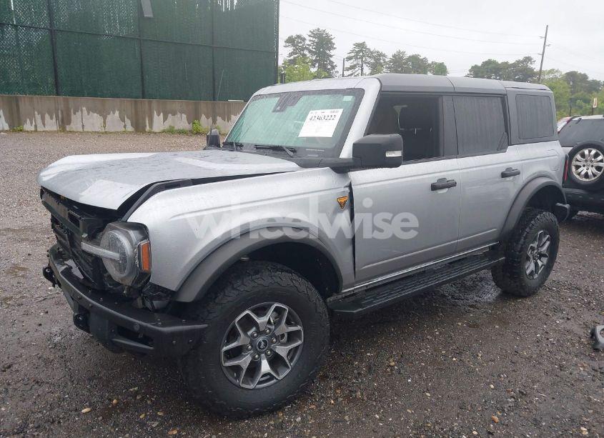 Photo 2 of 2021 Ford Bronco BADLANDS (VIN 1FMEE5DP7MLA78805)
