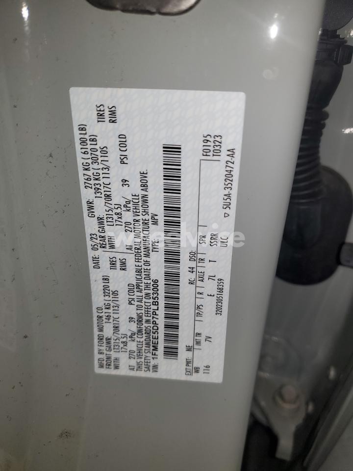 Photo 13 of 2023 FORD BRONCO BASE N/A (VIN 1FMEE5DP7PLB53006)