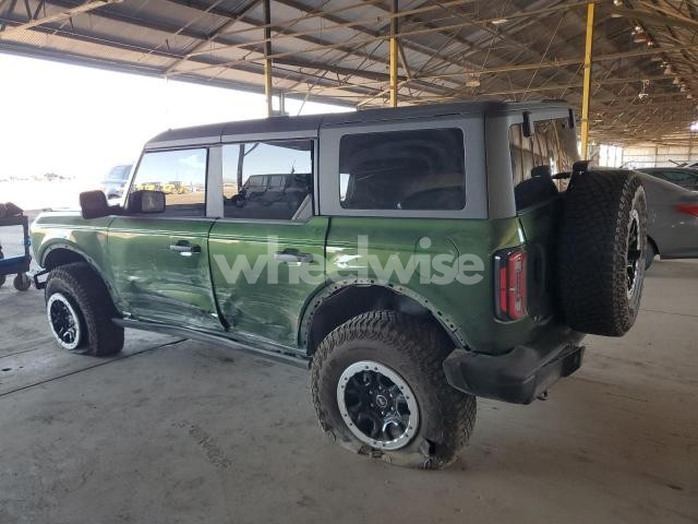 Photo 2 of 2023 FORD BRONCO BASE N/A (VIN 1FMEE5DP9PLB29838)