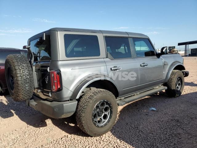 Photo 2 of 2023 FORD BRONCO BASE N/A (VIN 1FMEE5DP9PLC19572)