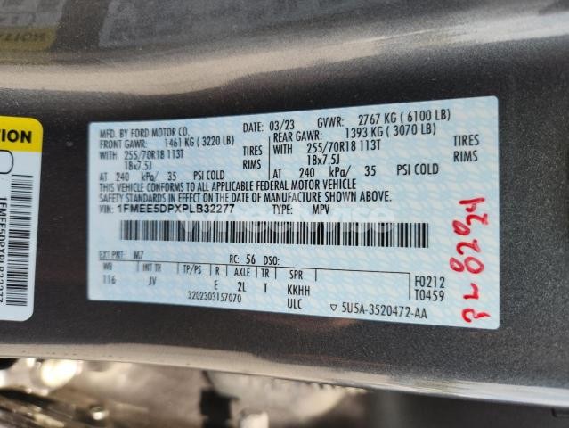 Photo 13 of 2023 FORD BRONCO BASE N/A (VIN 1FMEE5DPXPLB32277)