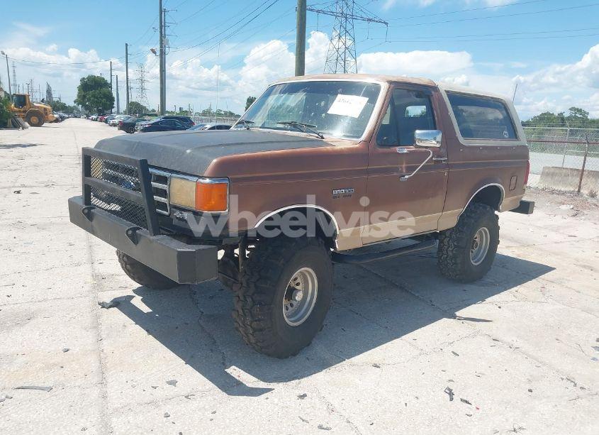 Photo 2 of 1987 Ford Bronco U100 (VIN 1FMEU15HXHLA38260)