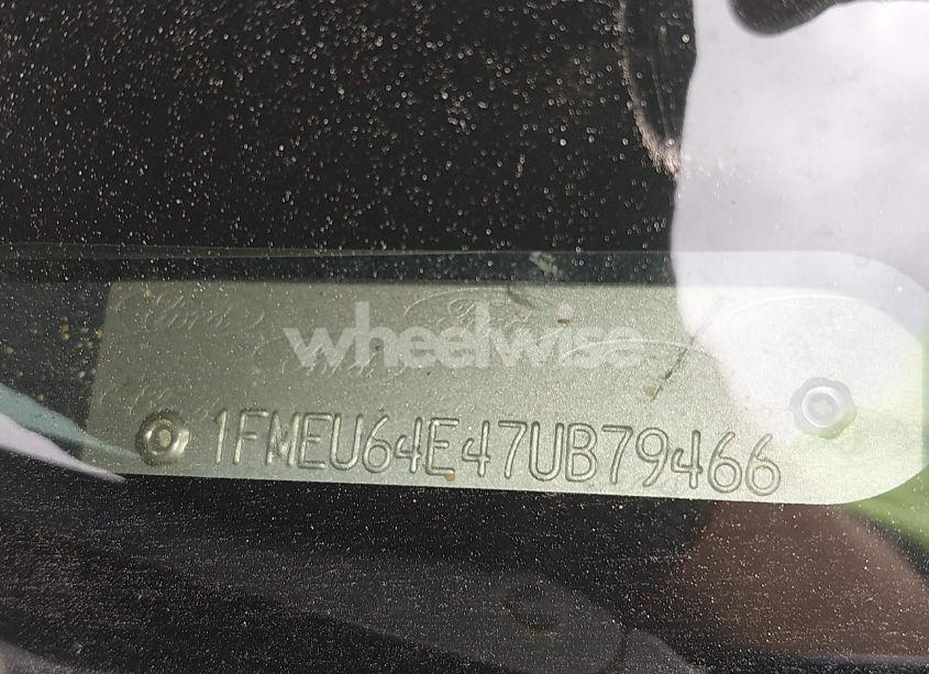 Photo 9 of 2007 Ford Explorer EDDIE BAUER (VIN 1FMEU64E47UB79466)