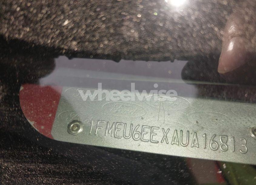 Photo 9 of 2010 Ford Explorer EDDIE BAUER (VIN 1FMEU6EEXAUA16813)