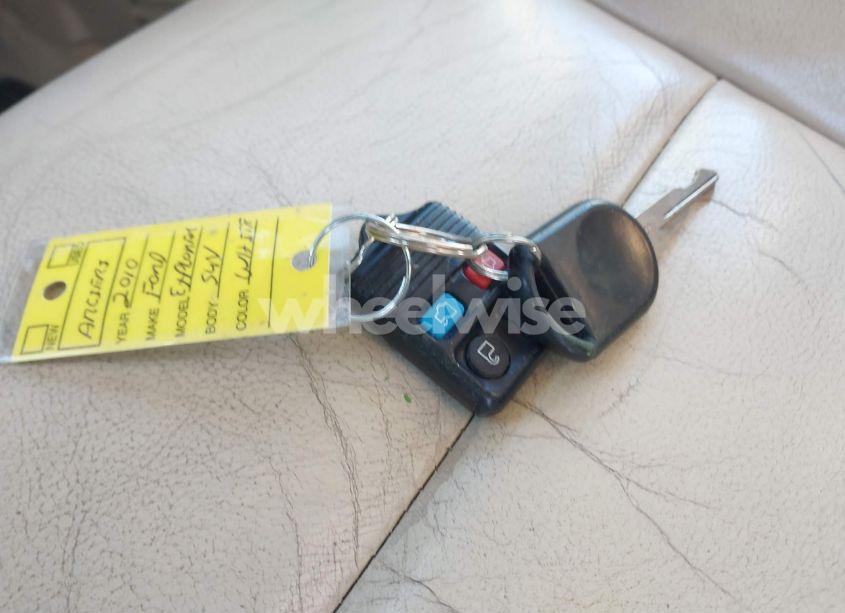 Photo 11 of 2010 Ford Explorer XLT (VIN 1FMEU7DE2AUA71165)