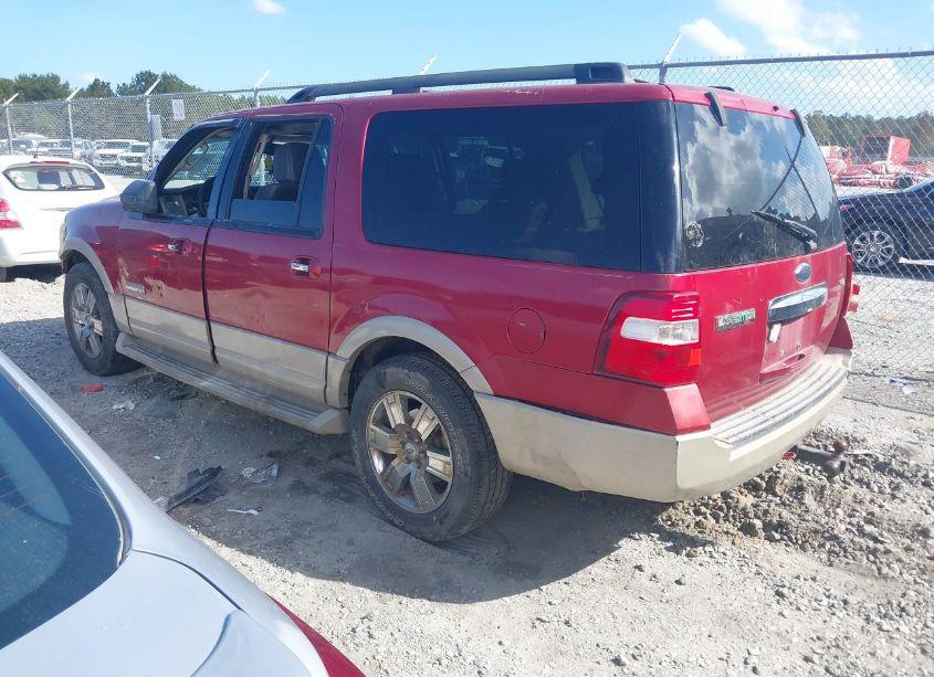 Photo 3 of 2007 Ford Expedition EL EDDIE BAUER (VIN 1FMFK17537LA19027)