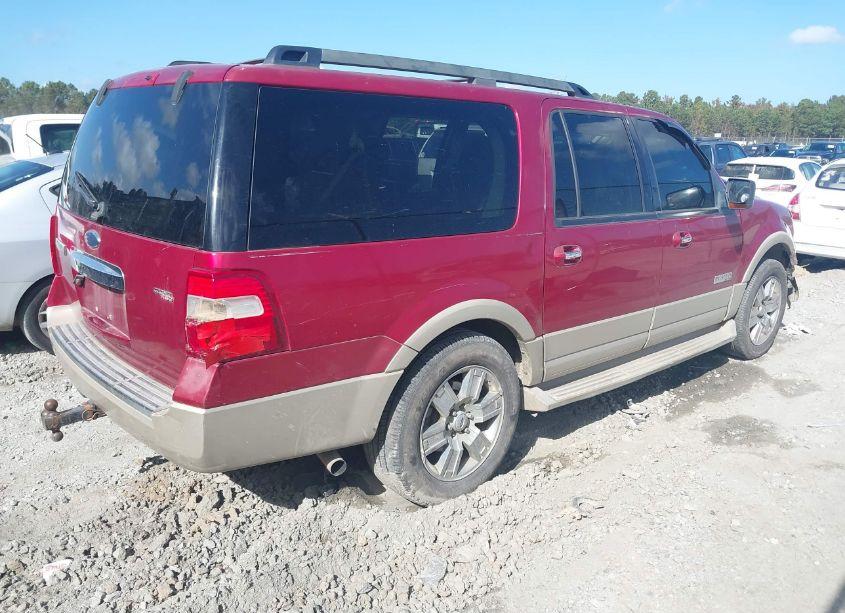Photo 4 of 2007 Ford Expedition EL EDDIE BAUER (VIN 1FMFK17537LA19027)