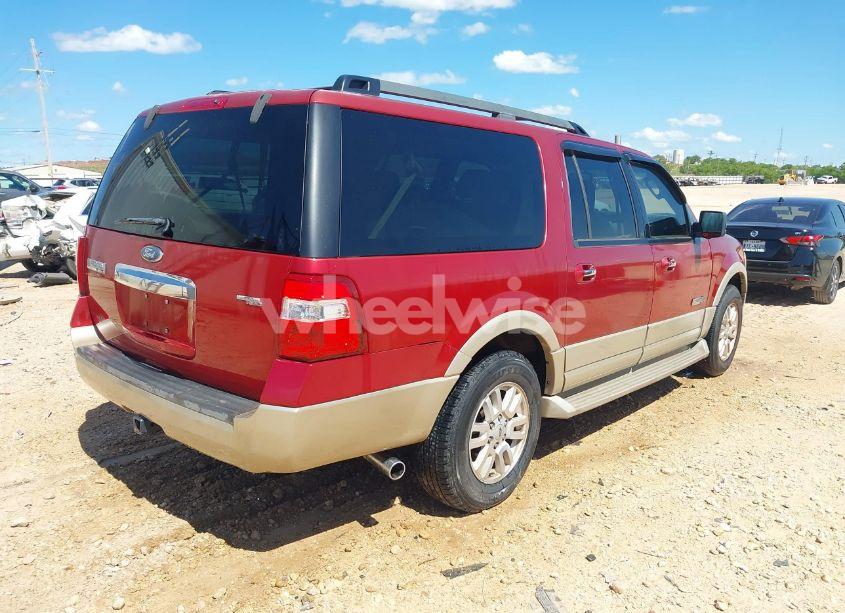 Photo 4 of 2007 Ford Expedition EL EDDIE BAUER (VIN 1FMFK17537LA33512)