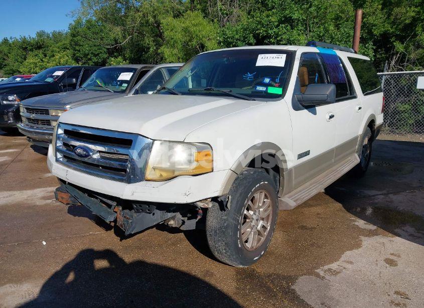Photo 2 of 2008 Ford Expedition EL EDDIE BAUER (VIN 1FMFK17548LA77567)