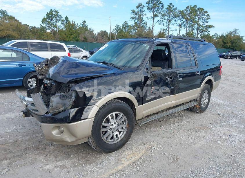 Photo 2 of 2007 Ford Expedition EL EDDIE BAUER (VIN 1FMFK17567LA14730)