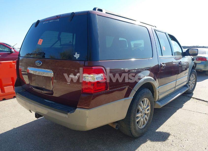 Photo 4 of 2007 Ford Expedition EL EDDIE BAUER (VIN 1FMFK17577LA82700)