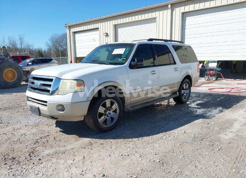 Photo 2 of 2007 Ford Expedition EL EDDIE BAUER (VIN 1FMFK17587LA20691)
