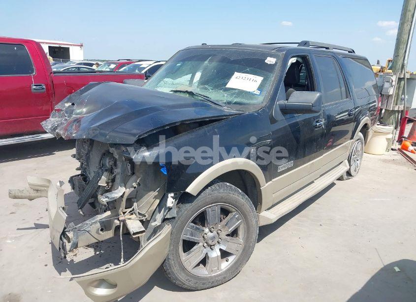 Photo 2 of 2007 Ford Expedition EL EDDIE BAUER (VIN 1FMFK17587LA82723)