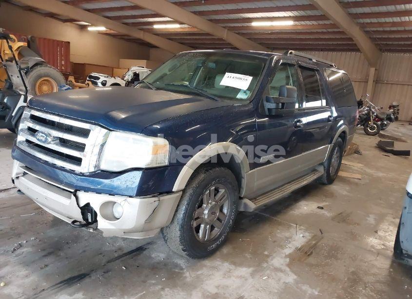Photo 2 of 2008 Ford Expedition EL EDDIE BAUER/KING RANCH (VIN 1FMFK18528LA77601)
