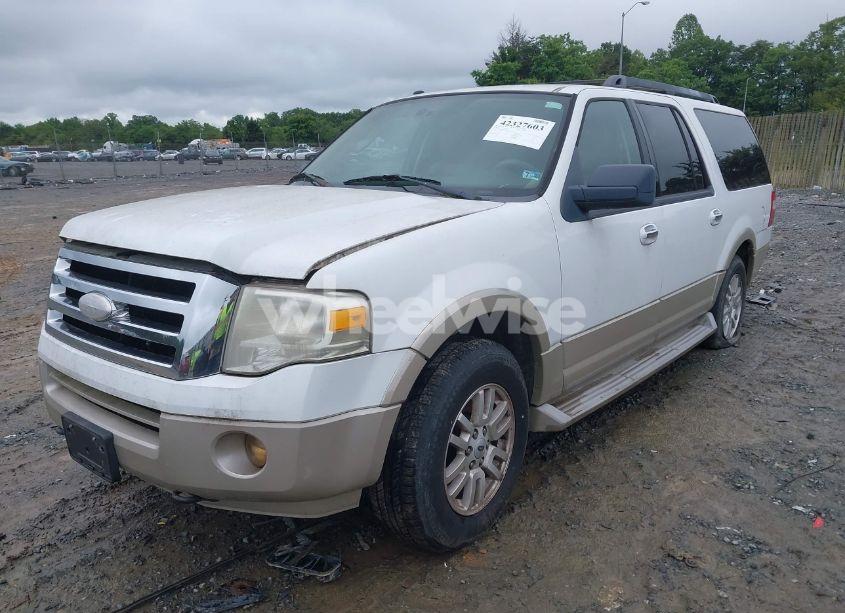 Photo 2 of 2009 Ford Expedition EL EDDIE BAUER/KING RANCH (VIN 1FMFK18539LA02424)