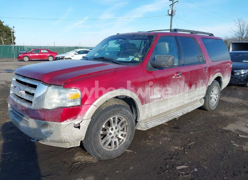 Photo 2 of 2007 Ford Expedition EL EDDIE BAUER (VIN 1FMFK18547LA33162)