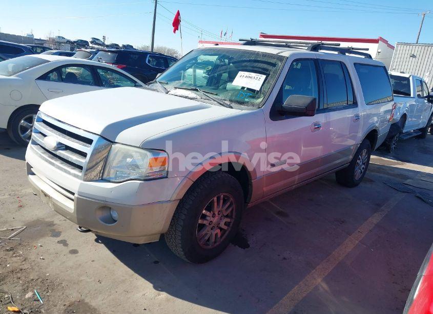 Photo 2 of 2008 Ford Expedition EL EDDIE BAUER (VIN 1FMFK18588LA67736)