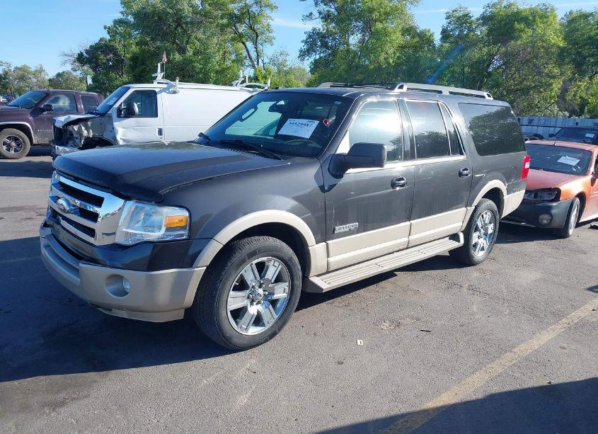 Photo 2 of 2007 Ford Expedition EL EDDIE BAUER (VIN 1FMFK185X7LA43551)