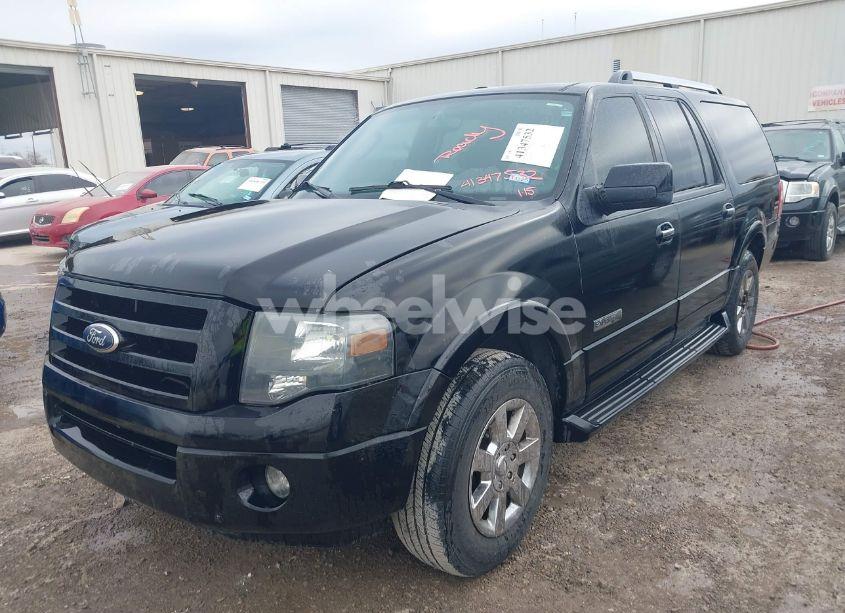 Photo 2 of 2008 Ford Expedition EL LIMITED (VIN 1FMFK19548LA60555)