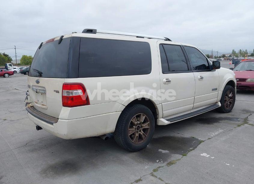 Photo 4 of 2007 Ford Expedition EL LIMITED (VIN 1FMFK19557LA45254)