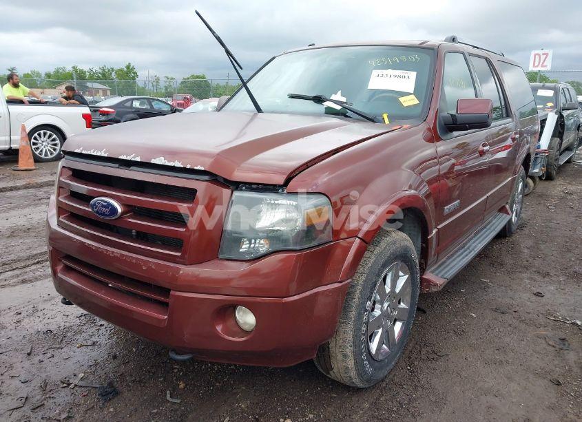 Photo 2 of 2007 Ford Expedition EL LIMITED (VIN 1FMFK20517LA25442)