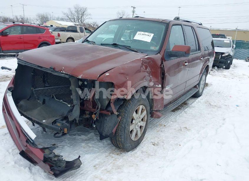 Photo 2 of 2008 Ford Expedition EL (VIN 1FMFK205X8LA43701)
