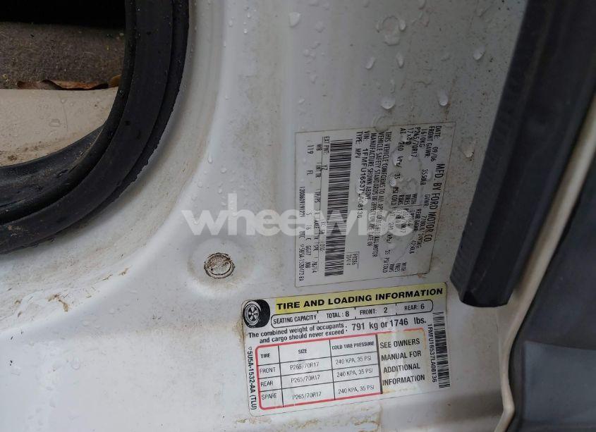 Photo 9 of 2007 Ford Expedition XLT (VIN 1FMFU16537LA08136)