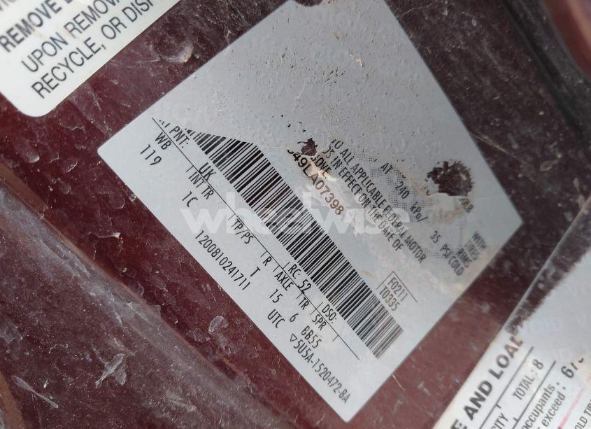 Photo 8 of 2009 Ford Expedition EDDIE BAUER (VIN 1FMFU17549LA07398)