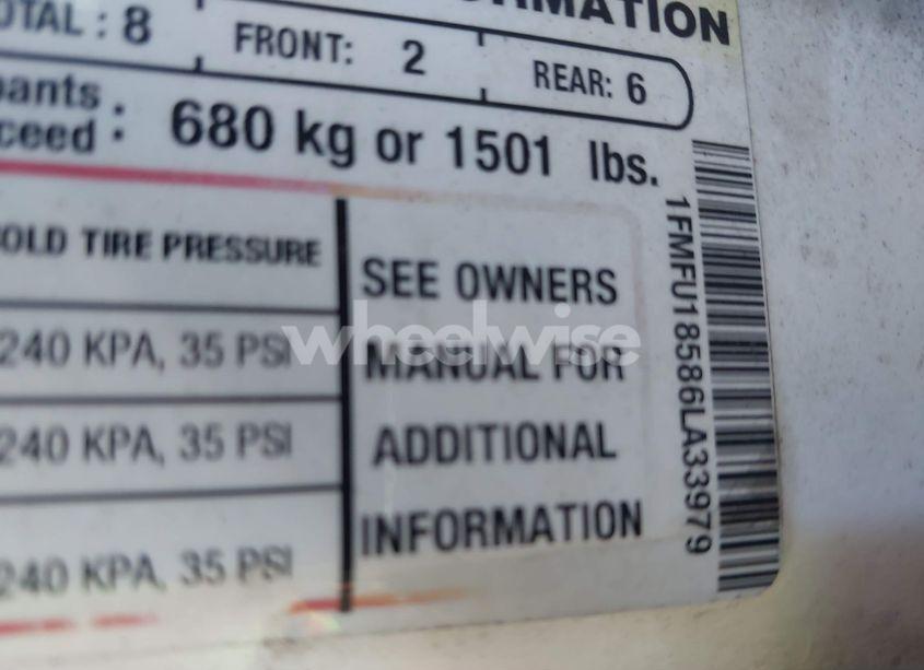 Photo 9 of 2006 Ford Expedition EDDIE BAUER/KING RANCH (VIN 1FMFU18586LA33979)