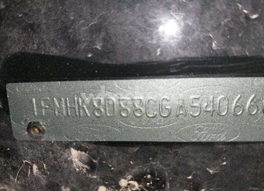 Photo 9 of 2012 Ford Explorer XLT (VIN 1FMHK8D88CGA54066)