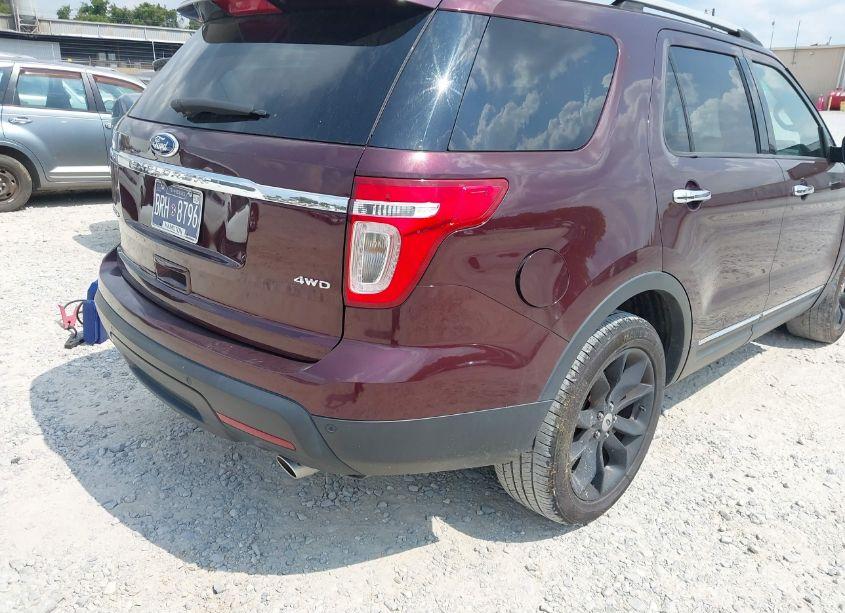 Photo 4 of 2011 Ford Explorer LIMITED (VIN 1FMHK8F86BGA75879)