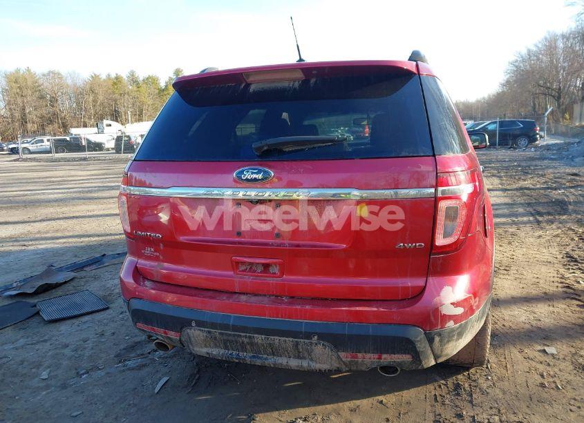 Photo 15 of 2012 Ford Explorer LIMITED (VIN 1FMHK8F89CGA62528)