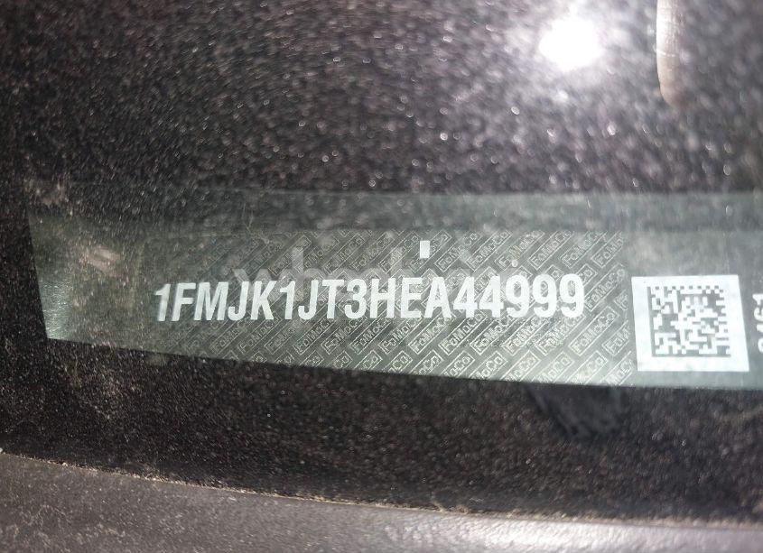 Photo 9 of 2017 Ford Expedition EL XLT (VIN 1FMJK1JT3HEA44999)