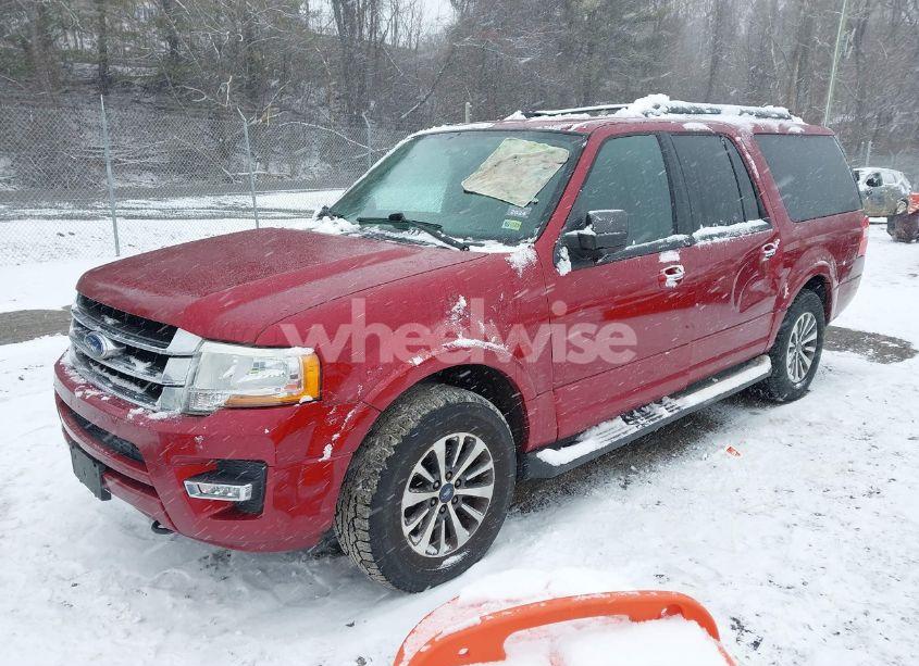 Photo 2 of 2015 Ford Expedition EL XLT (VIN 1FMJK1JT4FEF43355)
