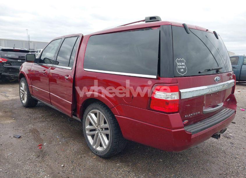 Photo 3 of 2015 Ford Expedition EL PLATINUM (VIN 1FMJK1LT0FEF40482)