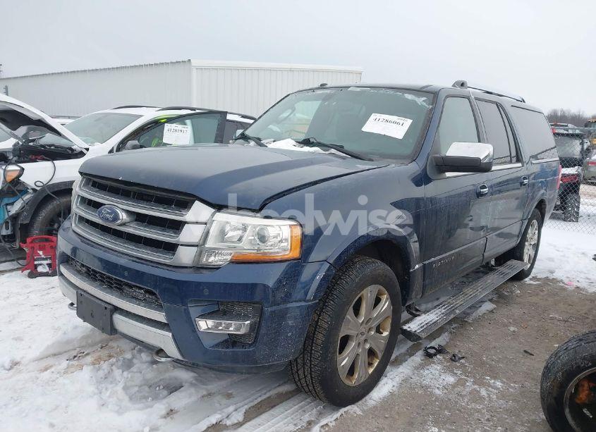 Photo 2 of 2015 Ford Expedition EL PLATINUM (VIN 1FMJK1MT3FEF26302)