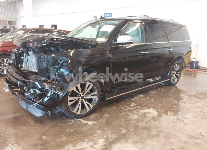 Photo 2 of 2021 Ford Expedition PLATINUM MAX (VIN 1FMJK1MT6MEA33744)